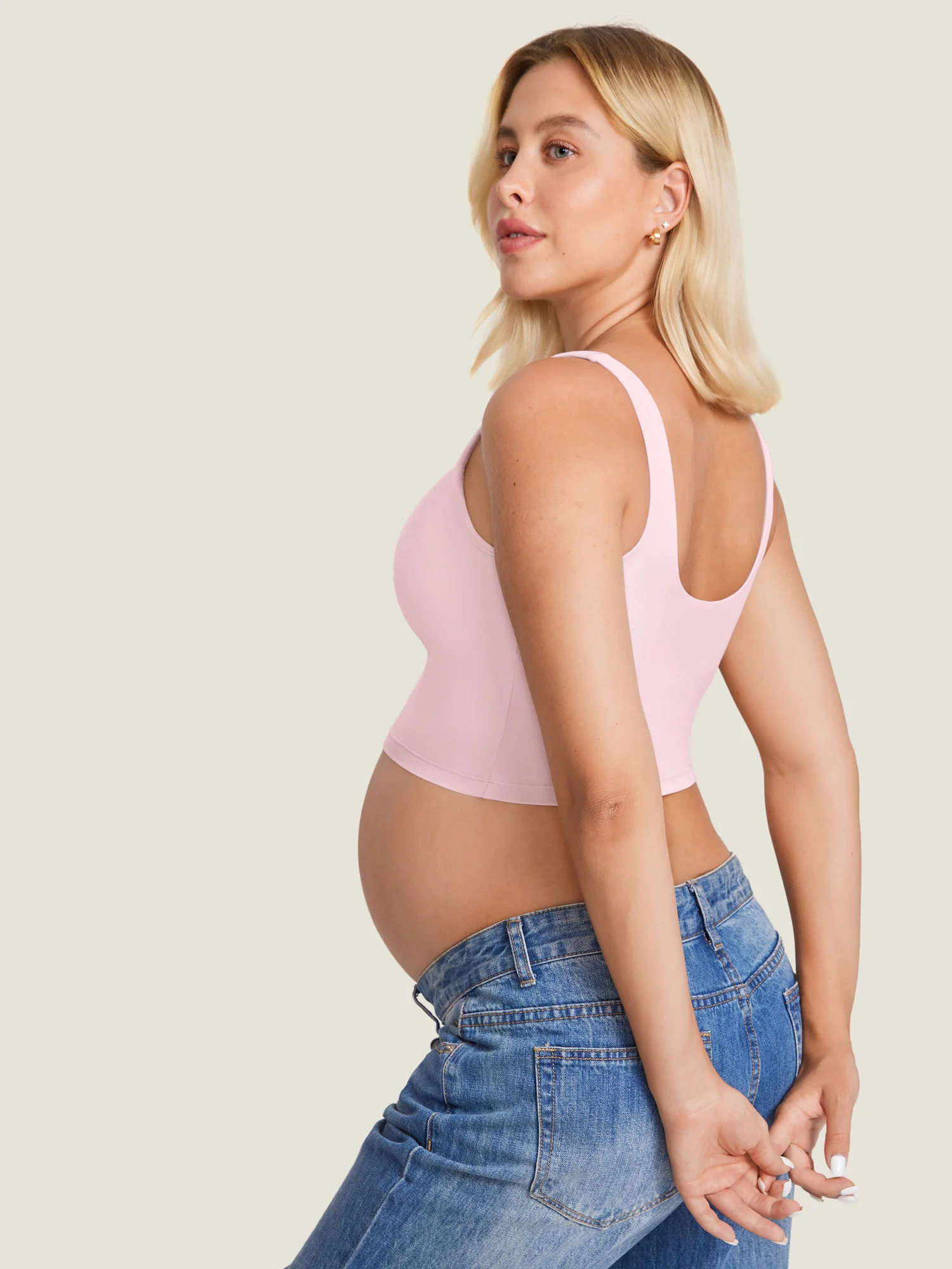 Natrelax® Nursing Crop Tank Top - Image 53