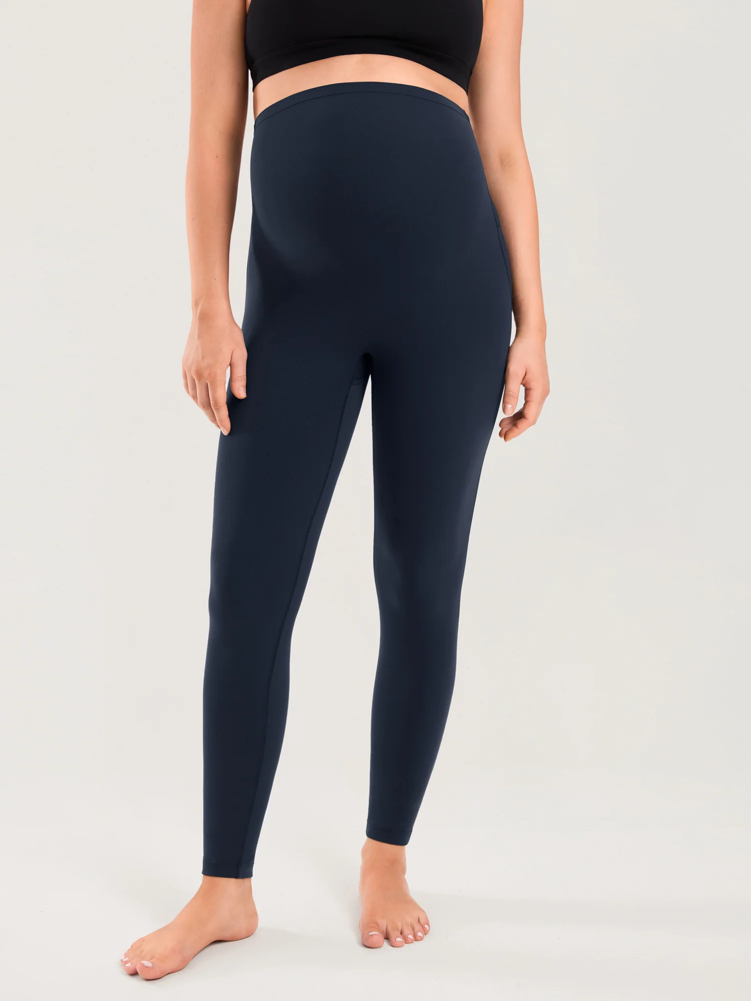 Natrelax® Seamless-Front Maternity Leggings 25" - Image 11