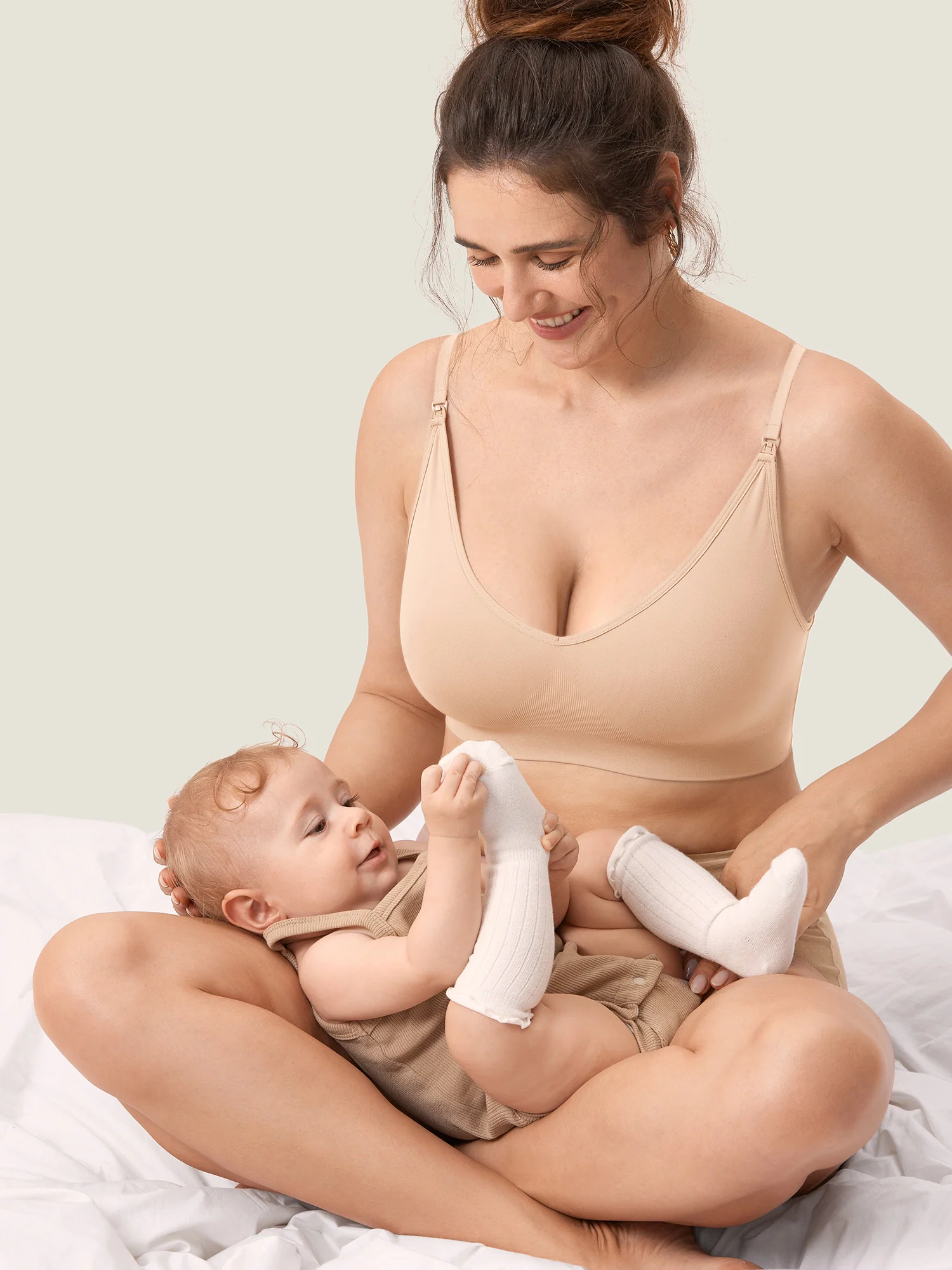 Seamless Soft Knit Nursing Bra - Image 11