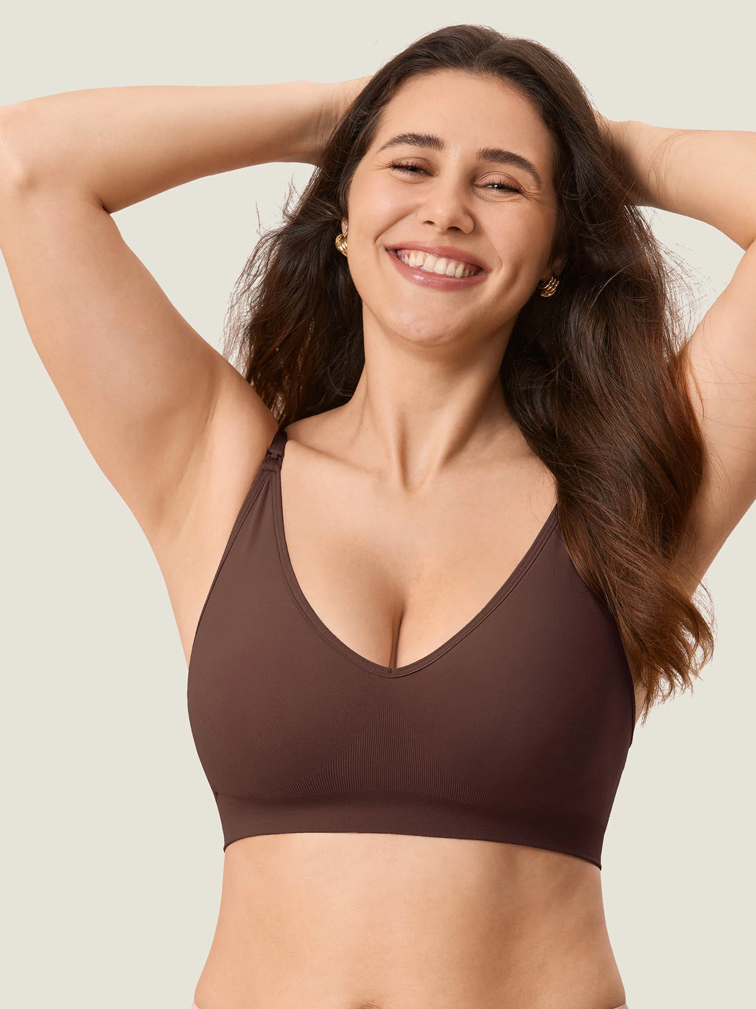 Seamless Soft Knit Nursing Bra - Image 16