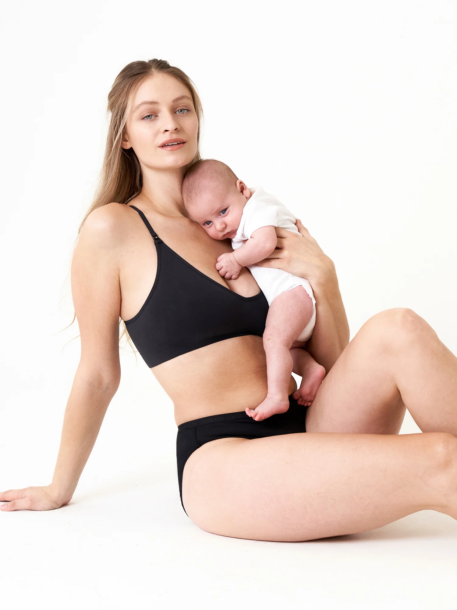 Seamless Soft Knit Nursing Bra - Image 6