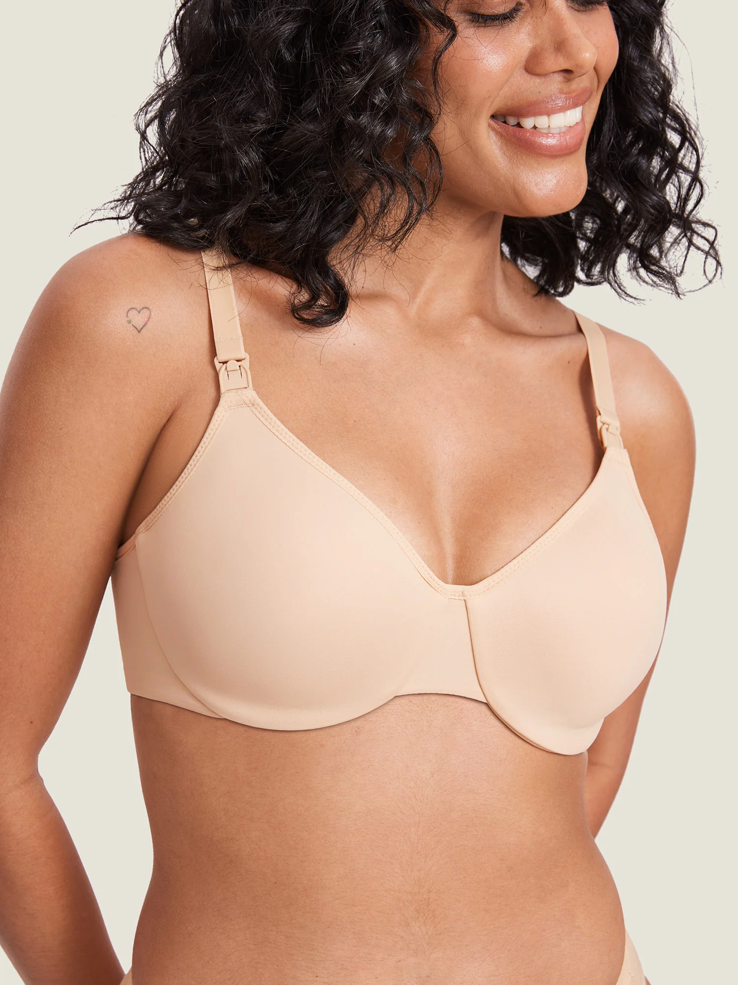 Underwire Minimizer Nursing Bra - Image 7